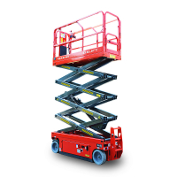 Самоходный ножничный подъемник QXE 10320H OXLIFT 8000 мм 320 кг HV Market