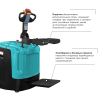 Самоходная тележка с платформой PROLIFT PRO SRT30 HV Market