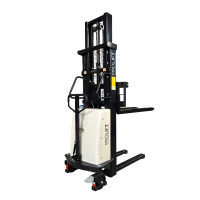 Электрический штабелер PROLIFT M2 SPN 1020 с раздвижными вилами HV Market