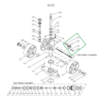 Коромысло спуска для гидравлических тележек JC20 HV Market