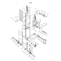 Ось подвильного ролика для TRV HV Market