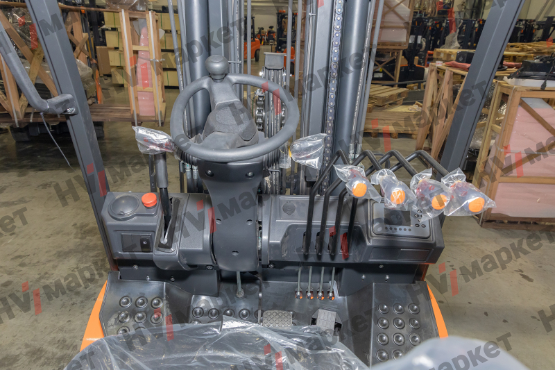 Электрический вилочный погрузчик FE4P30Q Duplex mast (Свинц-кислот 400Ач, В-3000мм) HV Market